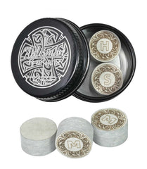 New Talisman Trinity Snooker Tips 10mm - Talisman Billiards